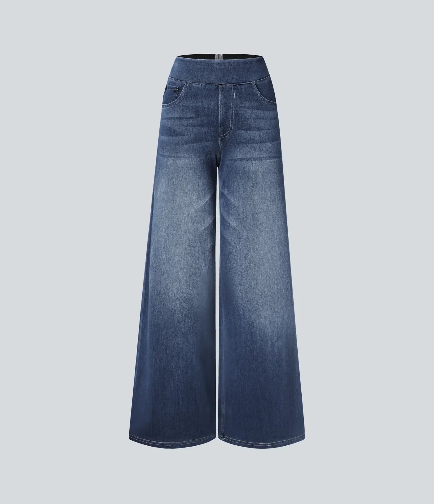 Elara | Elastische broek met hoge taille