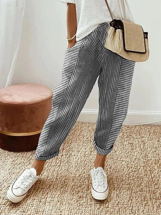 Maé Gestreepte Broek