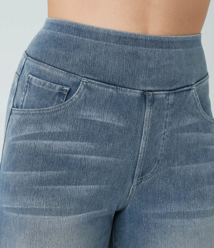Elara | Elastische broek met hoge taille