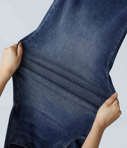 Elara | Elastische broek met hoge taille